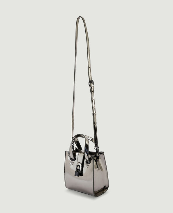 Sac boxy avec petit cadenas gris foncé - Pimkie