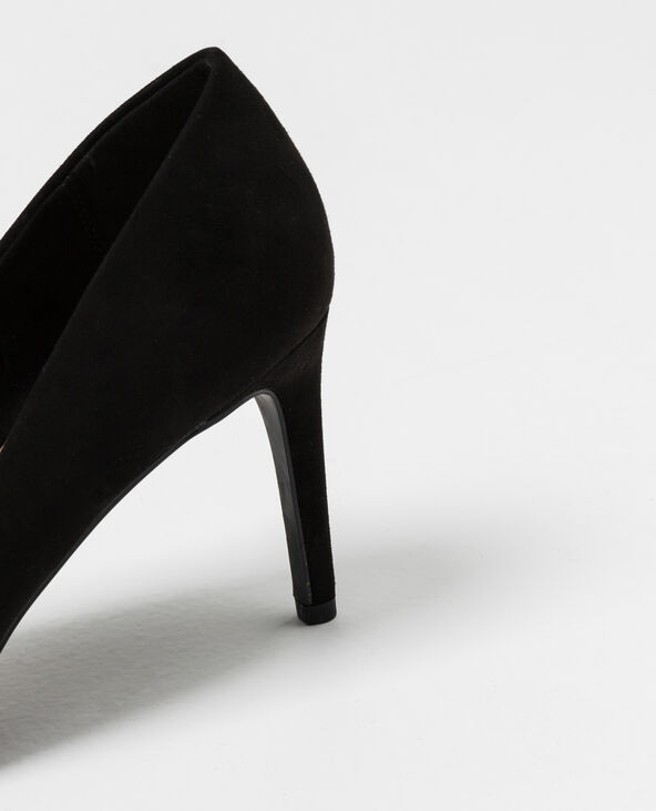 Escarpins à décolleté V noir - Pimkie