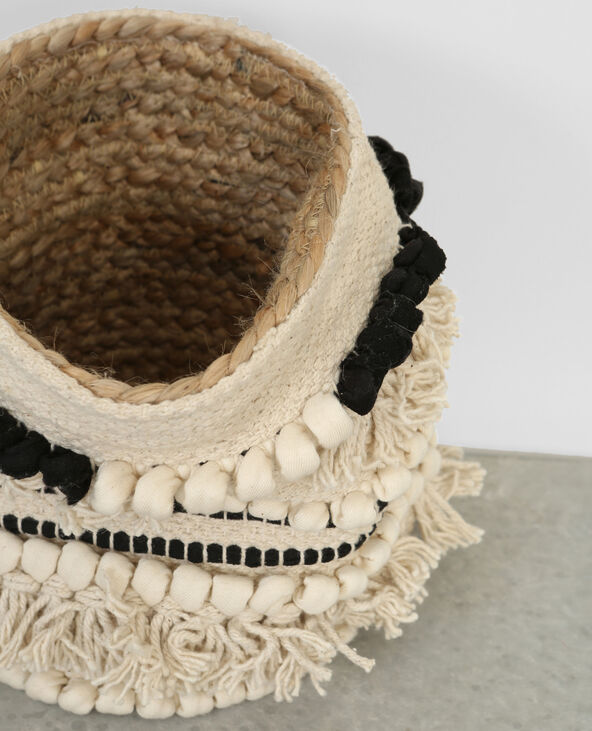 Panier berbère blanc - Pimkie