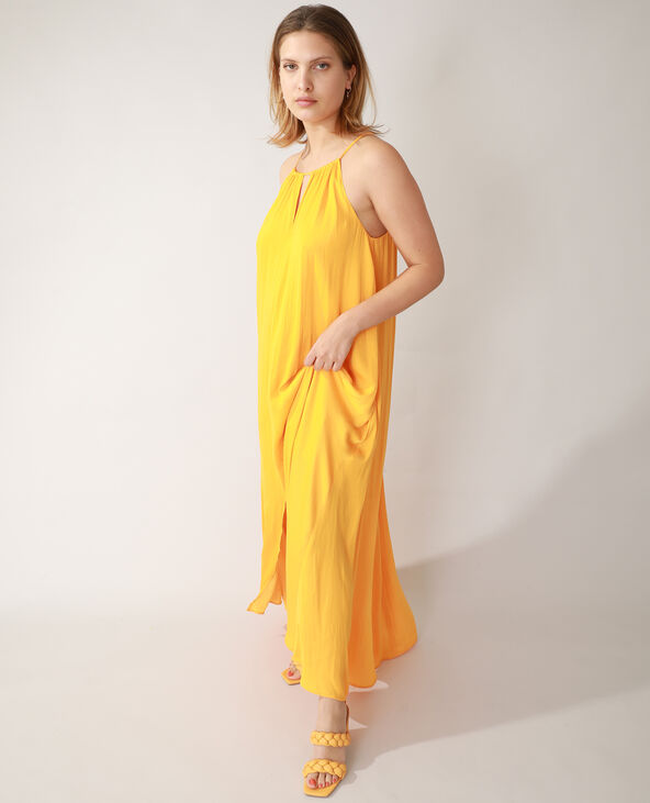 Robe longue orange - Pimkie