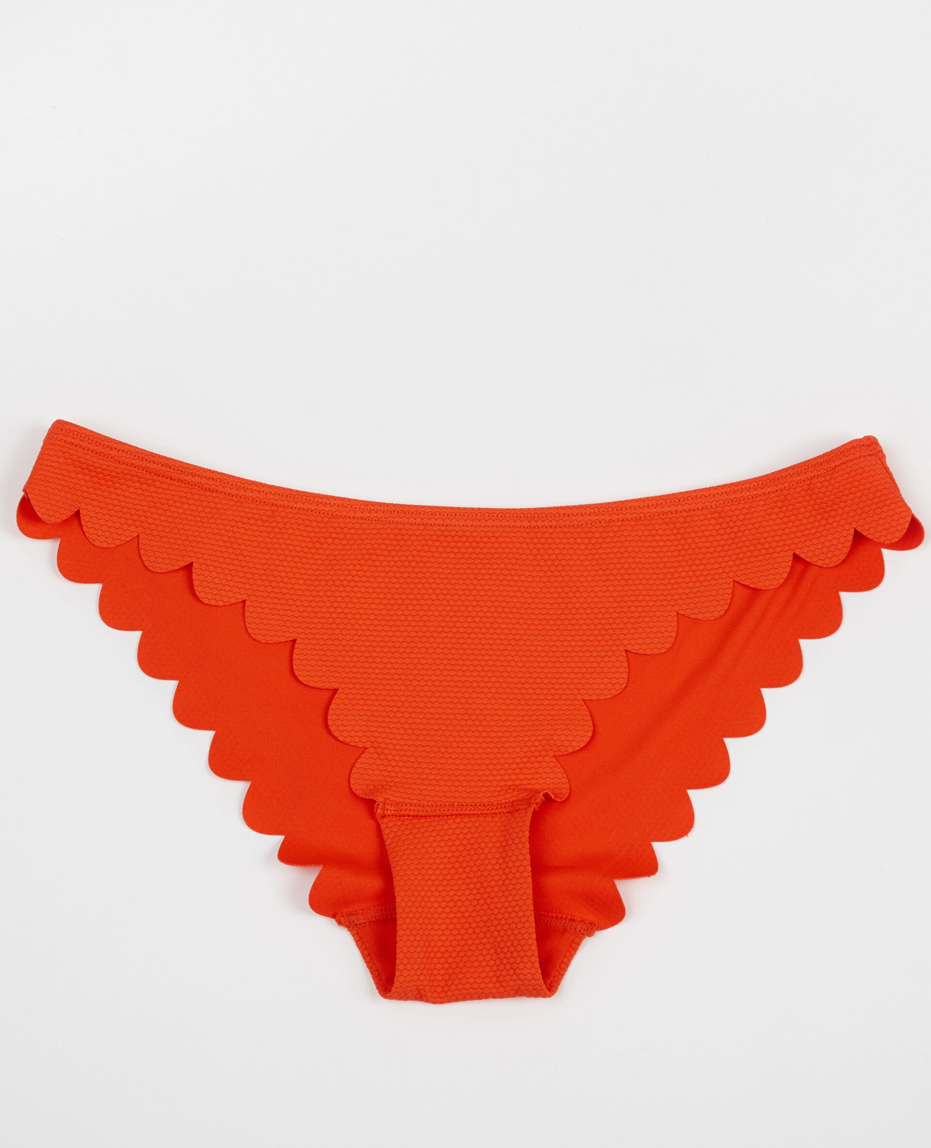 Bas de maillot de bain orange