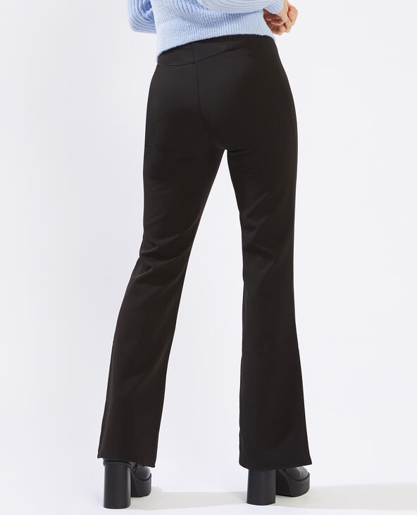 Pantalon flare noir - Pimkie