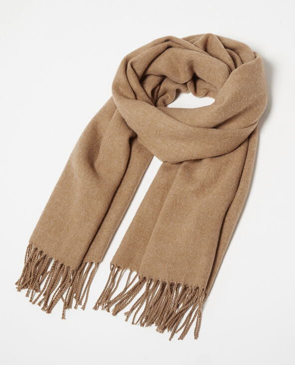 Echarpe à franges beige - Pimkie