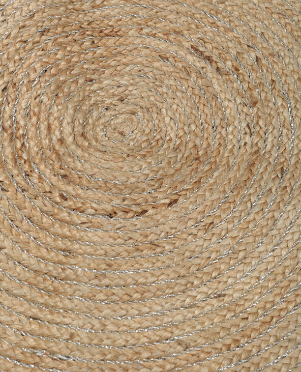 Tapis rond beige - Pimkie