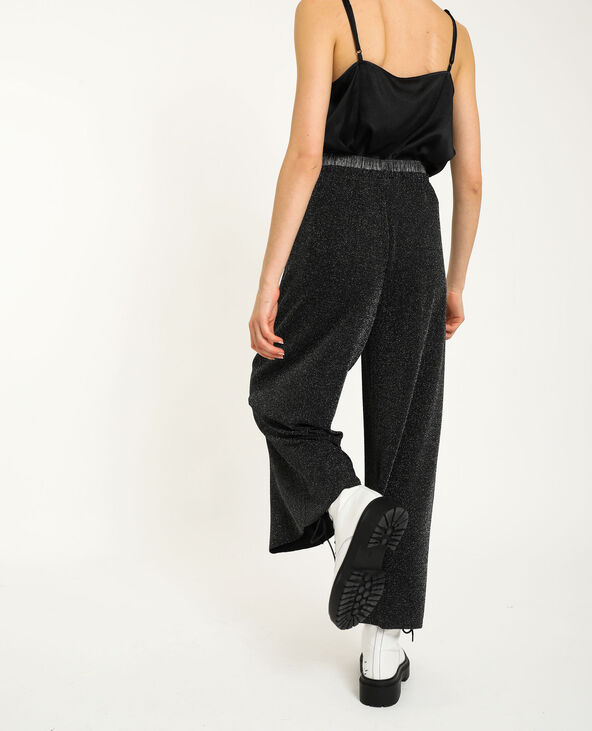 Pantalon large noir - Pimkie