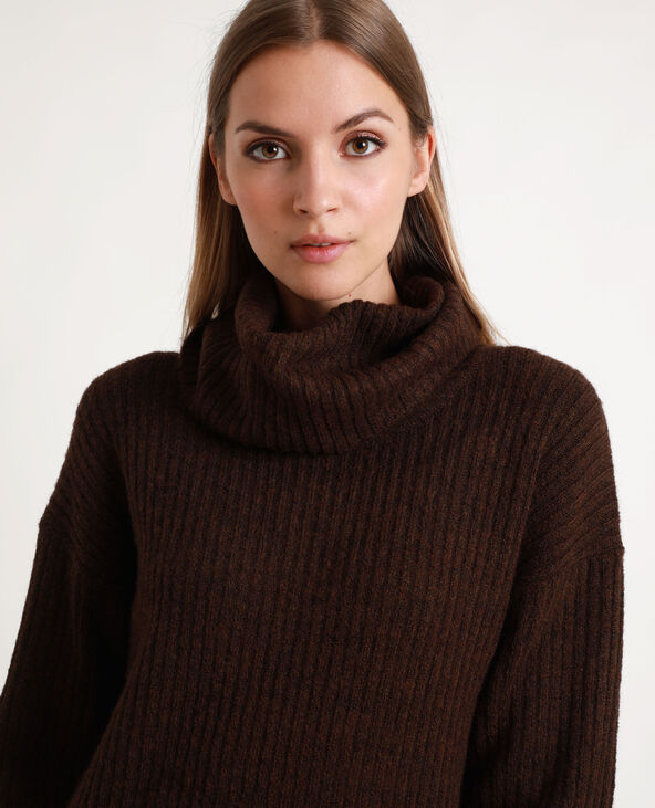 Robe pull marron - Pimkie
