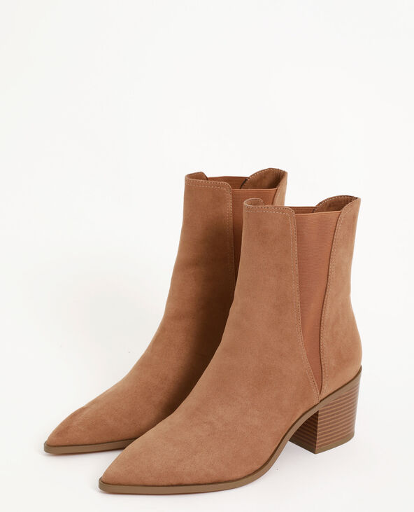 Boots style western marron - Pimkie