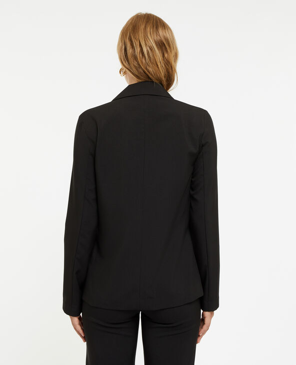 Veste blazer cintrée noir - Pimkie