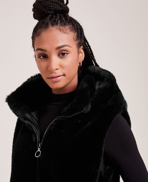 Veste sans manches fausse fourrure Pimkie