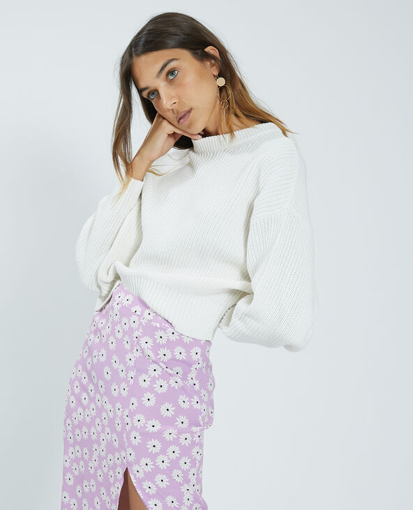 Pull maille blanc - Pimkie
