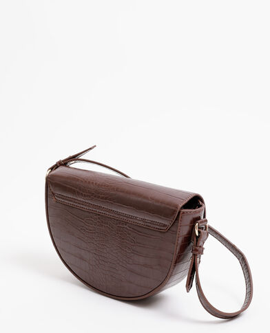 Sac demi-lune marron - Pimkie