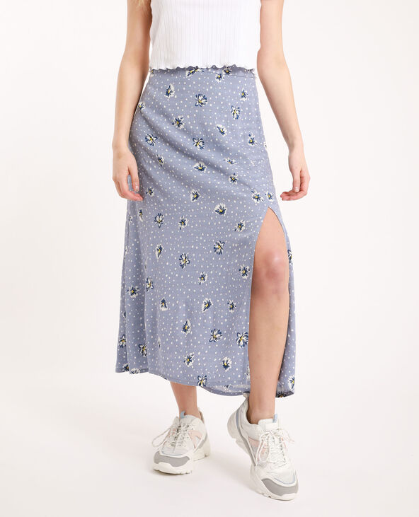 Jupe longue fleurs