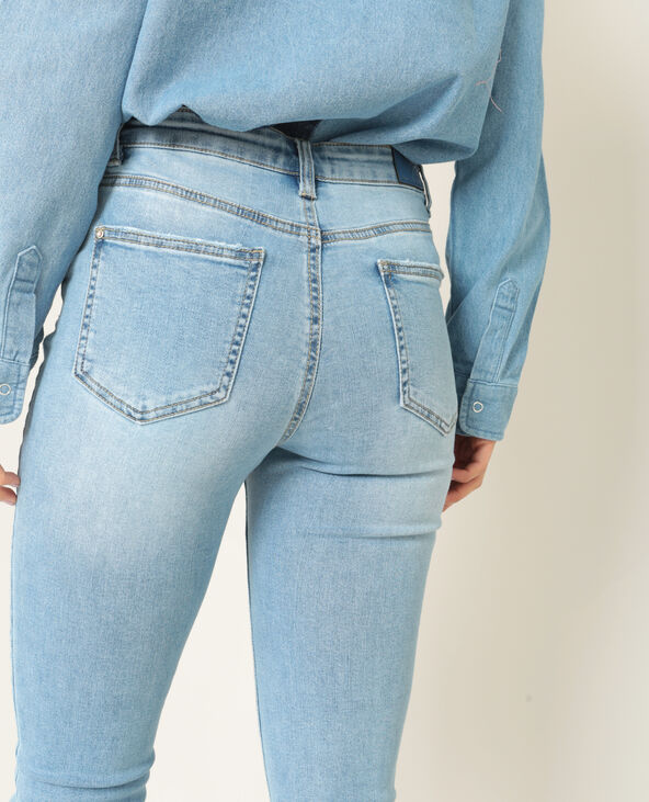 Jean skinny taille haute bleu - Pimkie