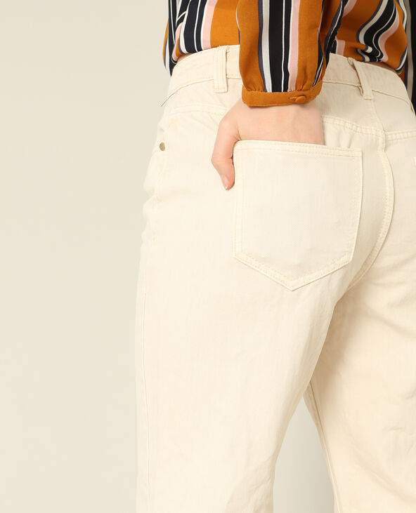 Jean cropped blanc - Pimkie