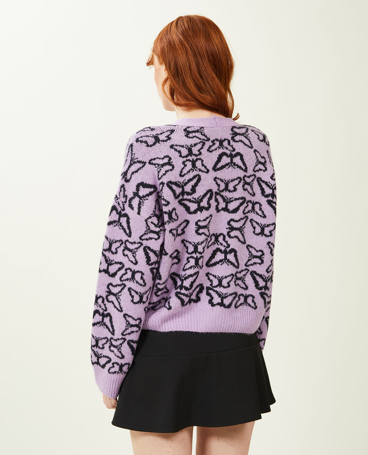 Gilet maille violet - Pimkie