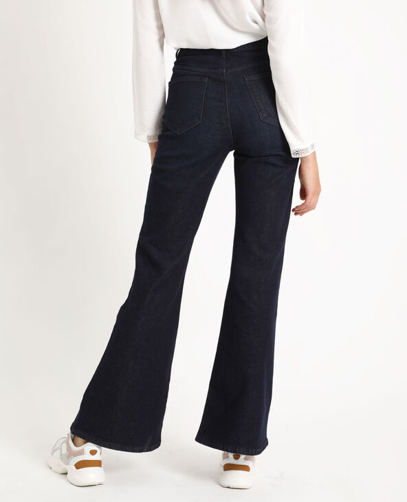 Jean flare high waist bleu - Pimkie