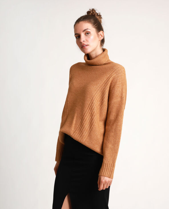 Pull ample camel - Pimkie