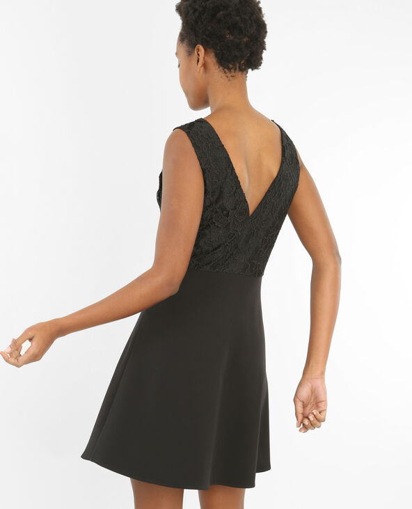Robe patineuse bi matiere cheap
