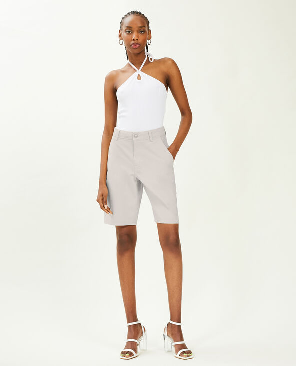 Bermuda charpentier cargo blanc - Pimkie