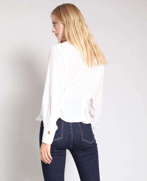 Blouse croisée blanc - Pimkie