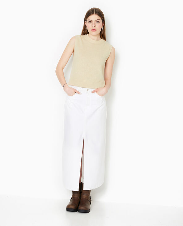 Pull sans manches beige - Pimkie
