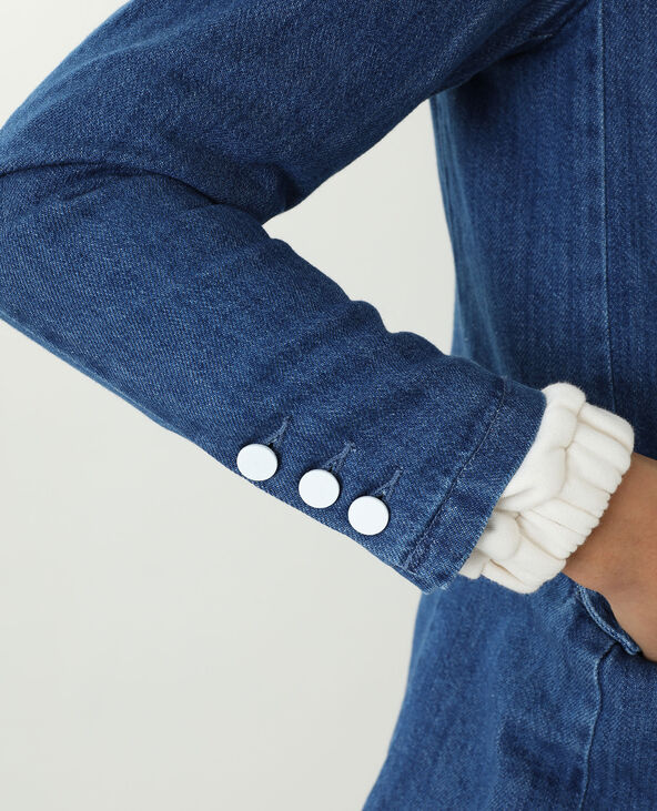Veste en jean bleu foncé - Pimkie