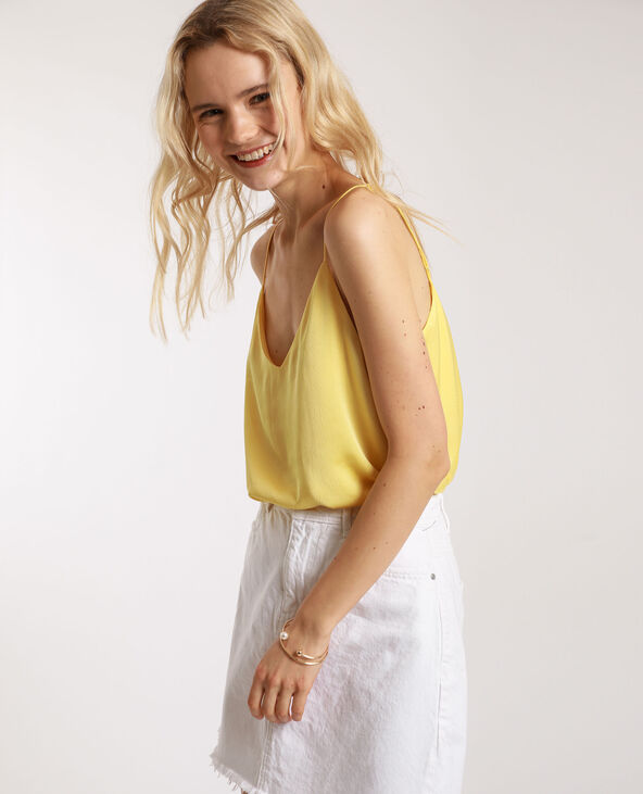 Top fluide jaune - Pimkie