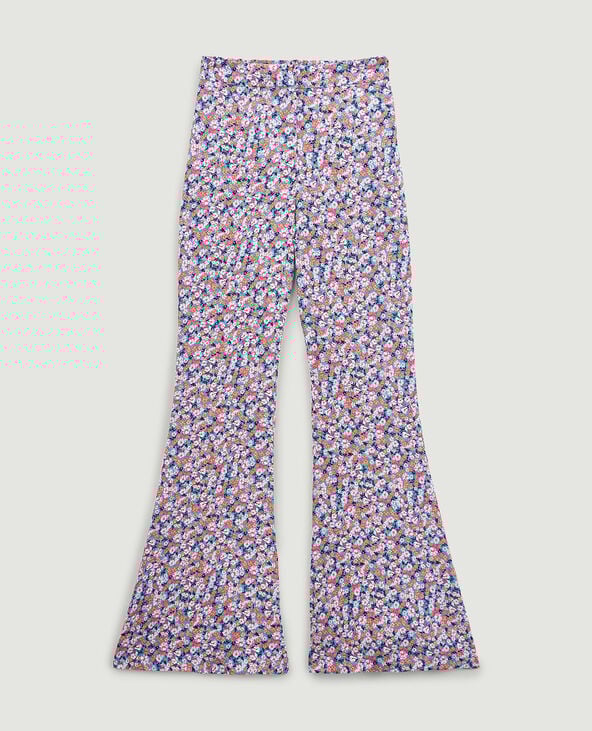 Pantalon flare bleu électrique - Pimkie
