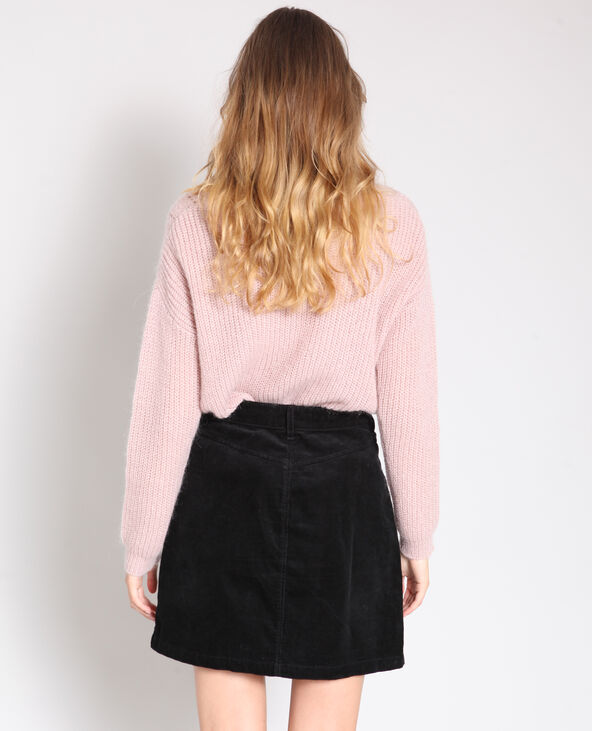 Pull à col V rose - Pimkie