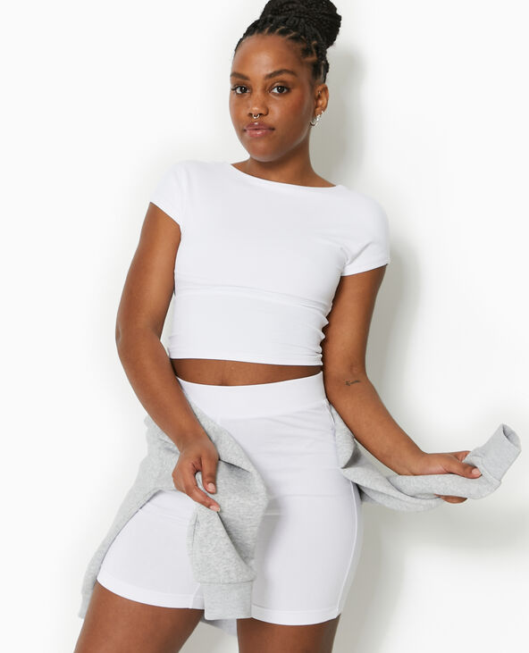 Cycliste court blanc - Pimkie