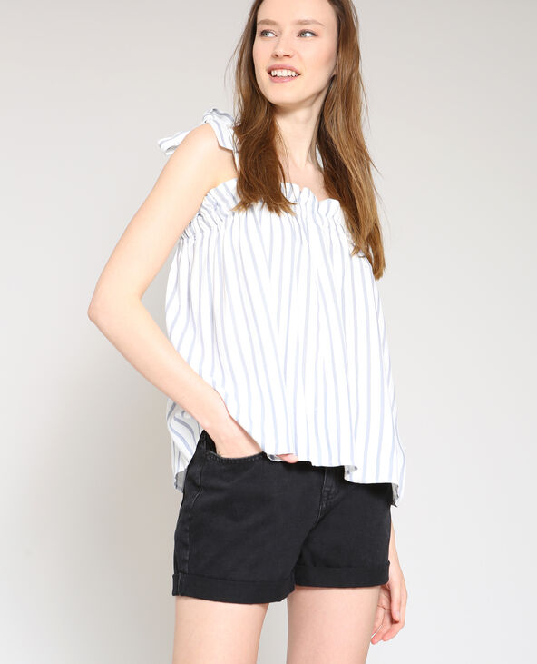 Top ample Jean bleached - Pimkie