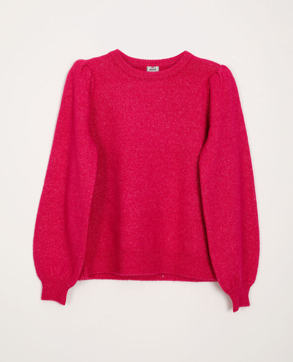 Pull manches bouffantes rose - Pimkie