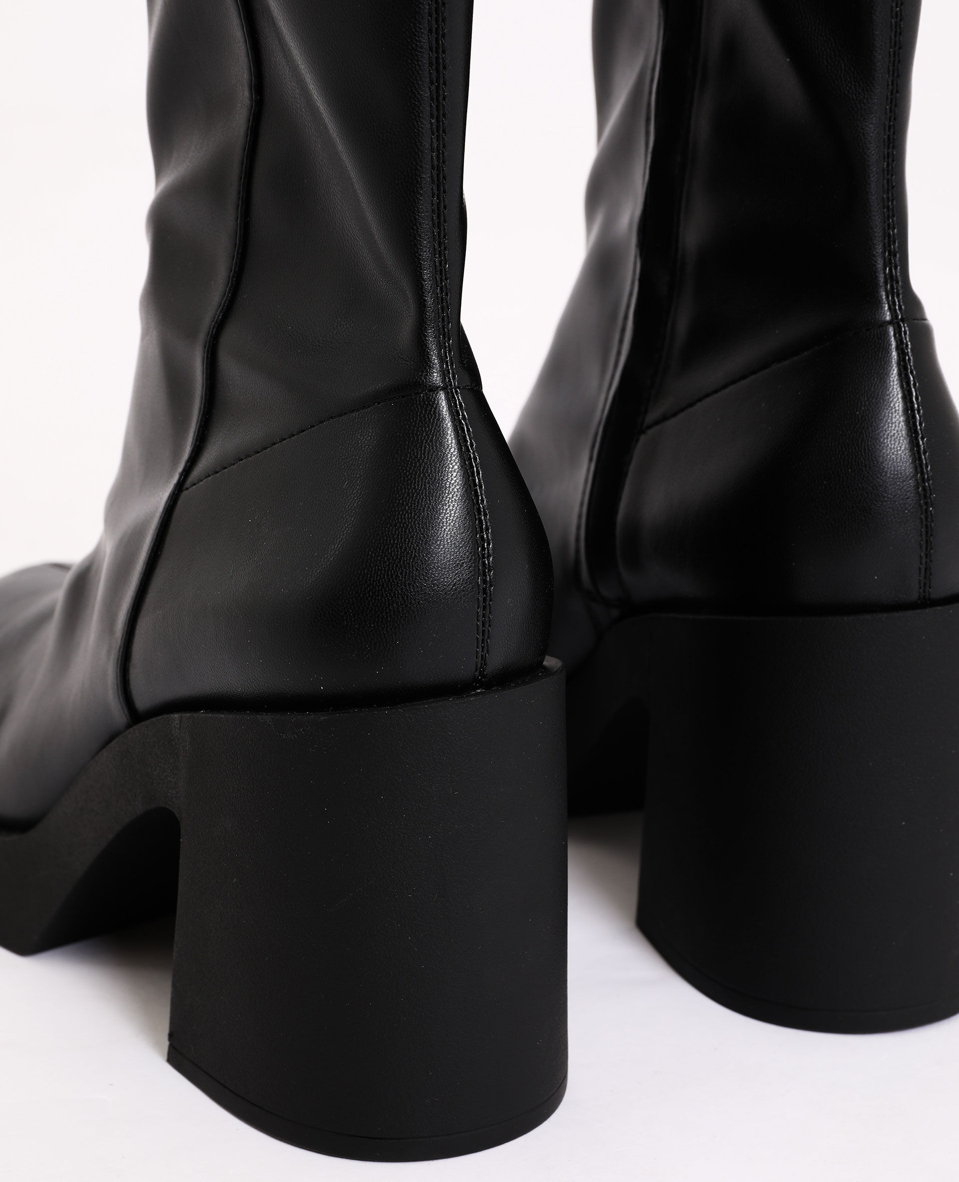 bottes à plateforme