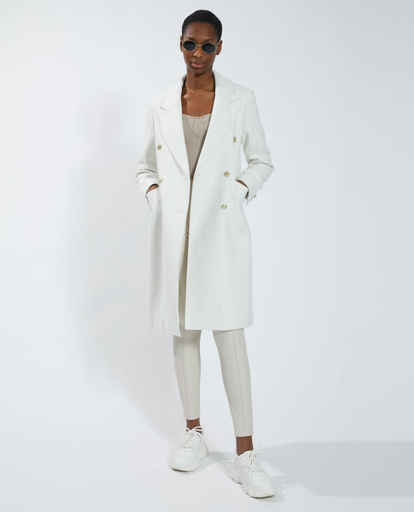 Manteau blanc shop