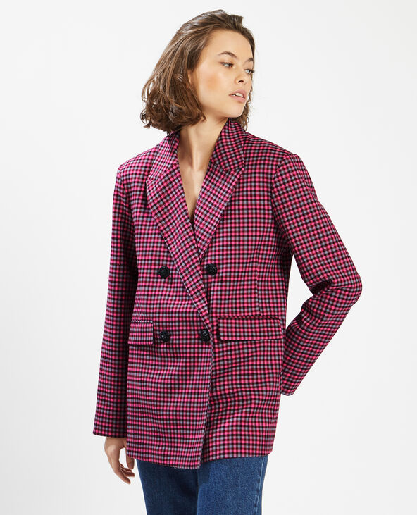 Veste pimkie carreaux new arrivals