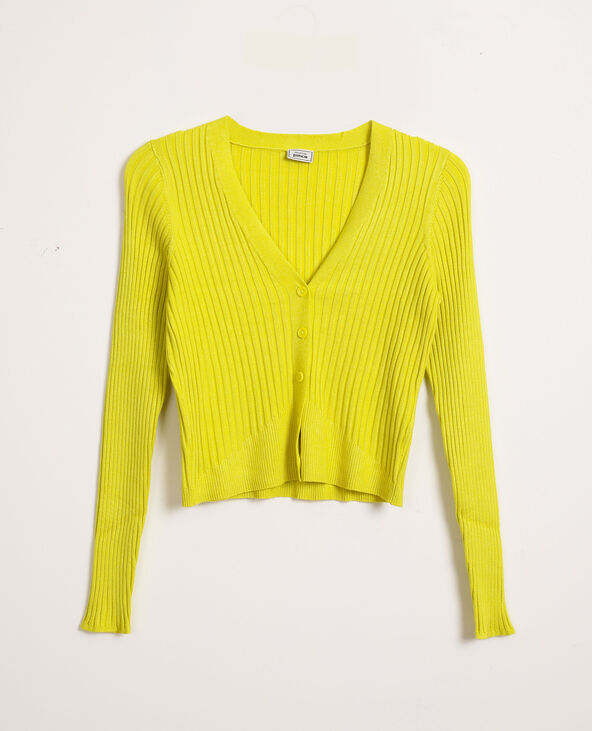 Gilet court vert anis - Pimkie