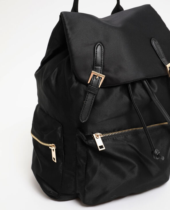 Sac à dos souple noir - Pimkie