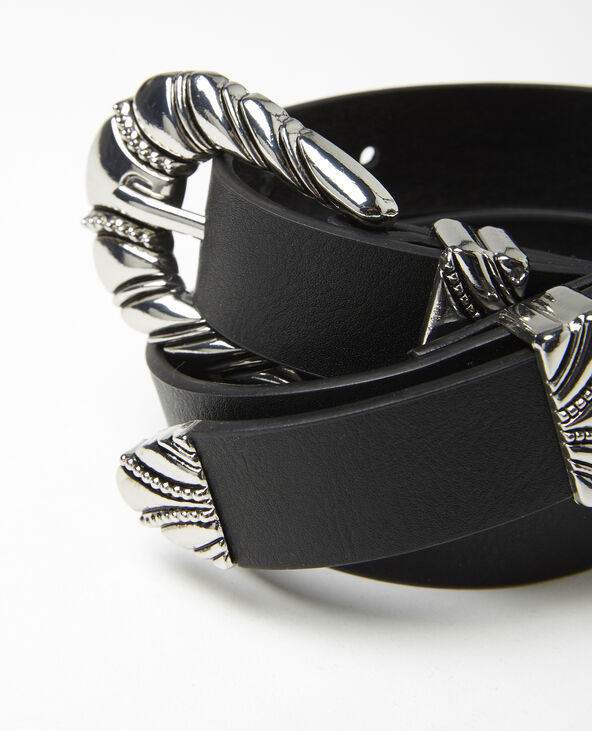 Ceinture cowboy noir - Pimkie