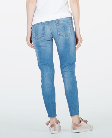 Jean skinny destroy bleu marine - Pimkie