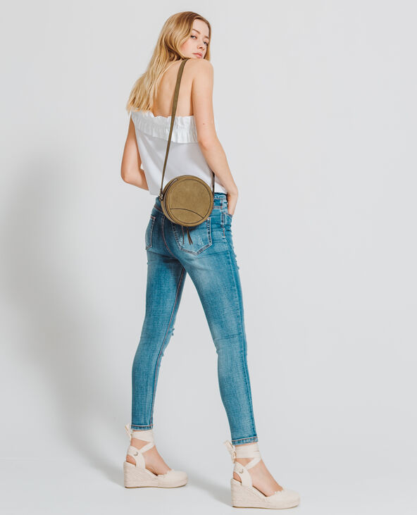 Jean skinny taille haute bleu foncé - Pimkie
