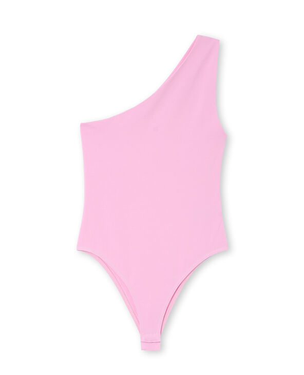 Body asymétrique one shoulder rose - Pimkie