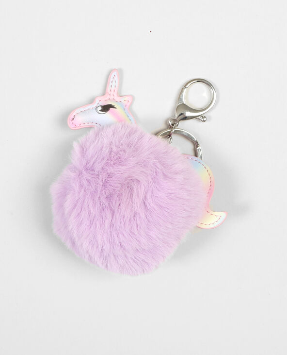 Porte-clés licorne violet - Pimkie