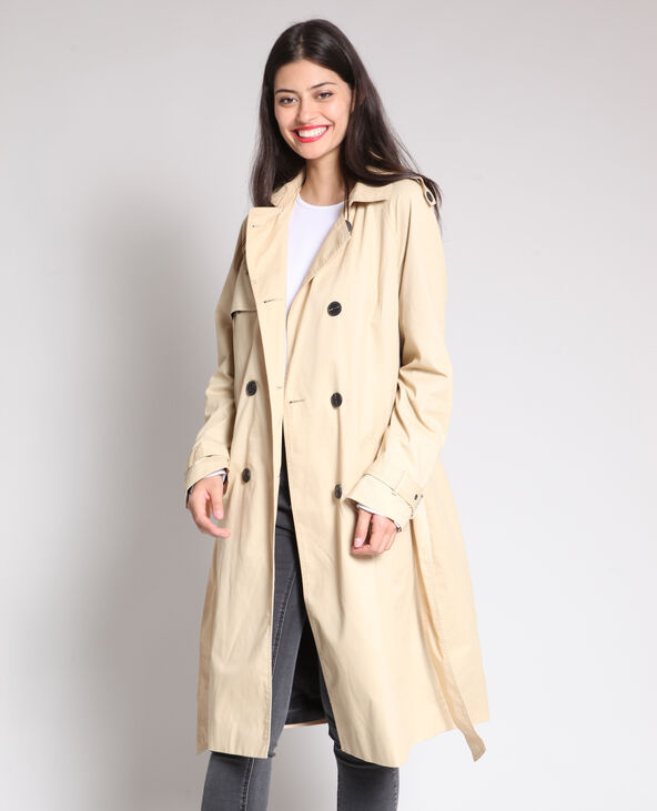 Trench long beige - Pimkie