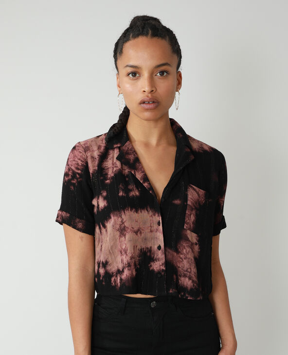 Chemise tie and dye marron - Pimkie