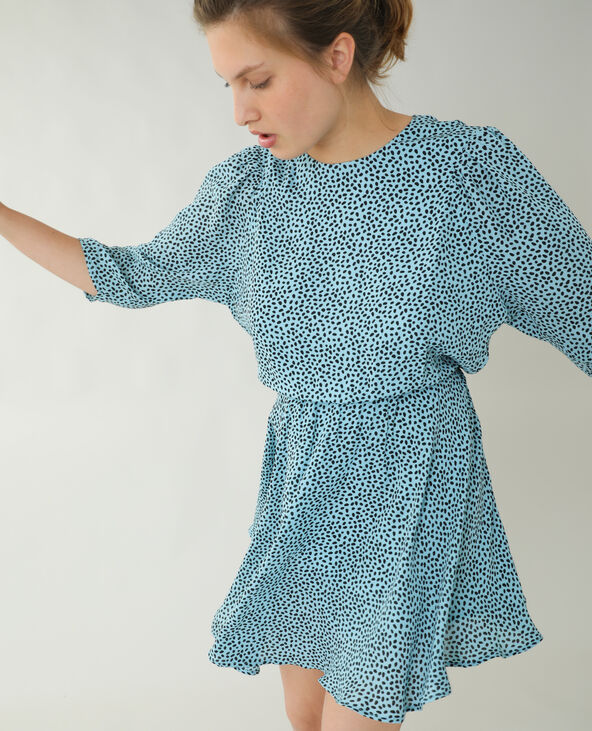 Robe trapeze a pois new arrivals