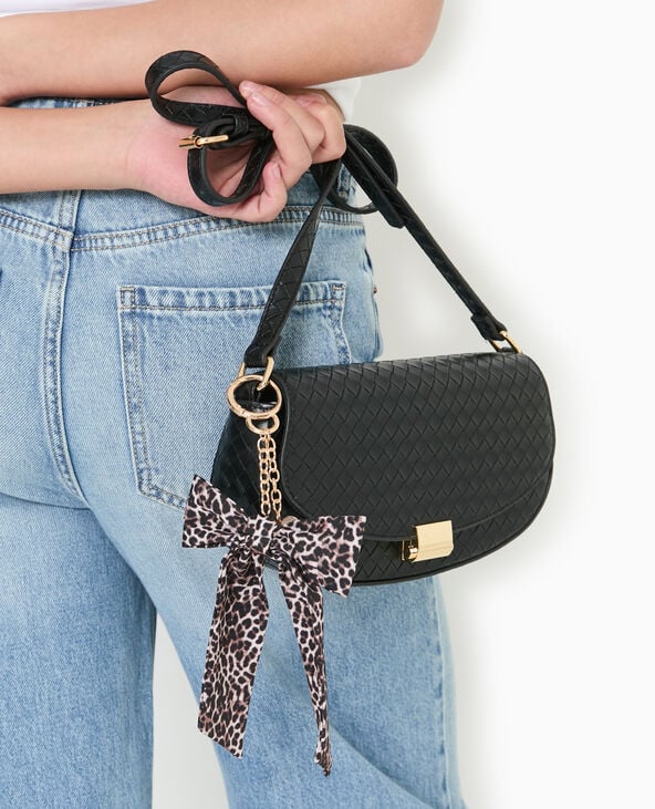 Déco de sac nœud léopard et cœur camel - Pimkie