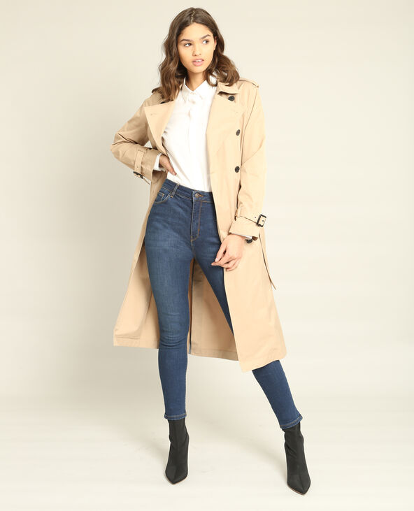 Trench long beige - Pimkie