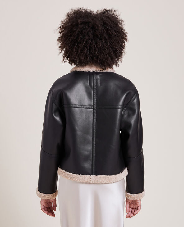 Blouson aviateur avec sherpa Pimkie