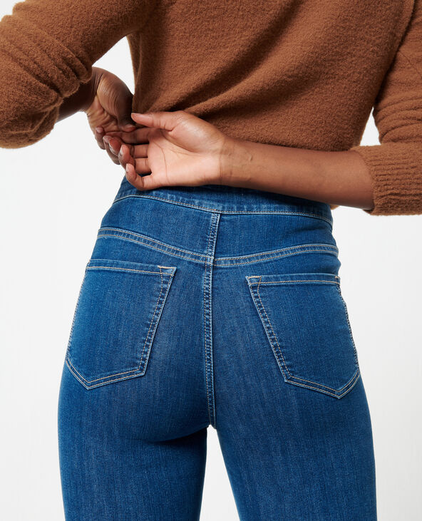 Jean flare taille haute bleu - Pimkie