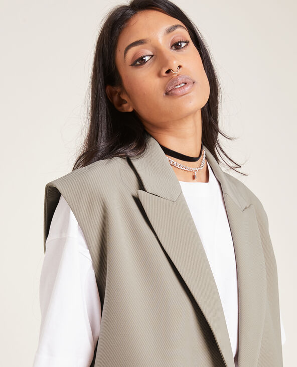 Jacket sans top manche femme